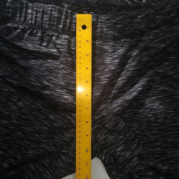 Livi Active Ladies Black/Grey Athletic Workout Shorts - Picture 5 of 6